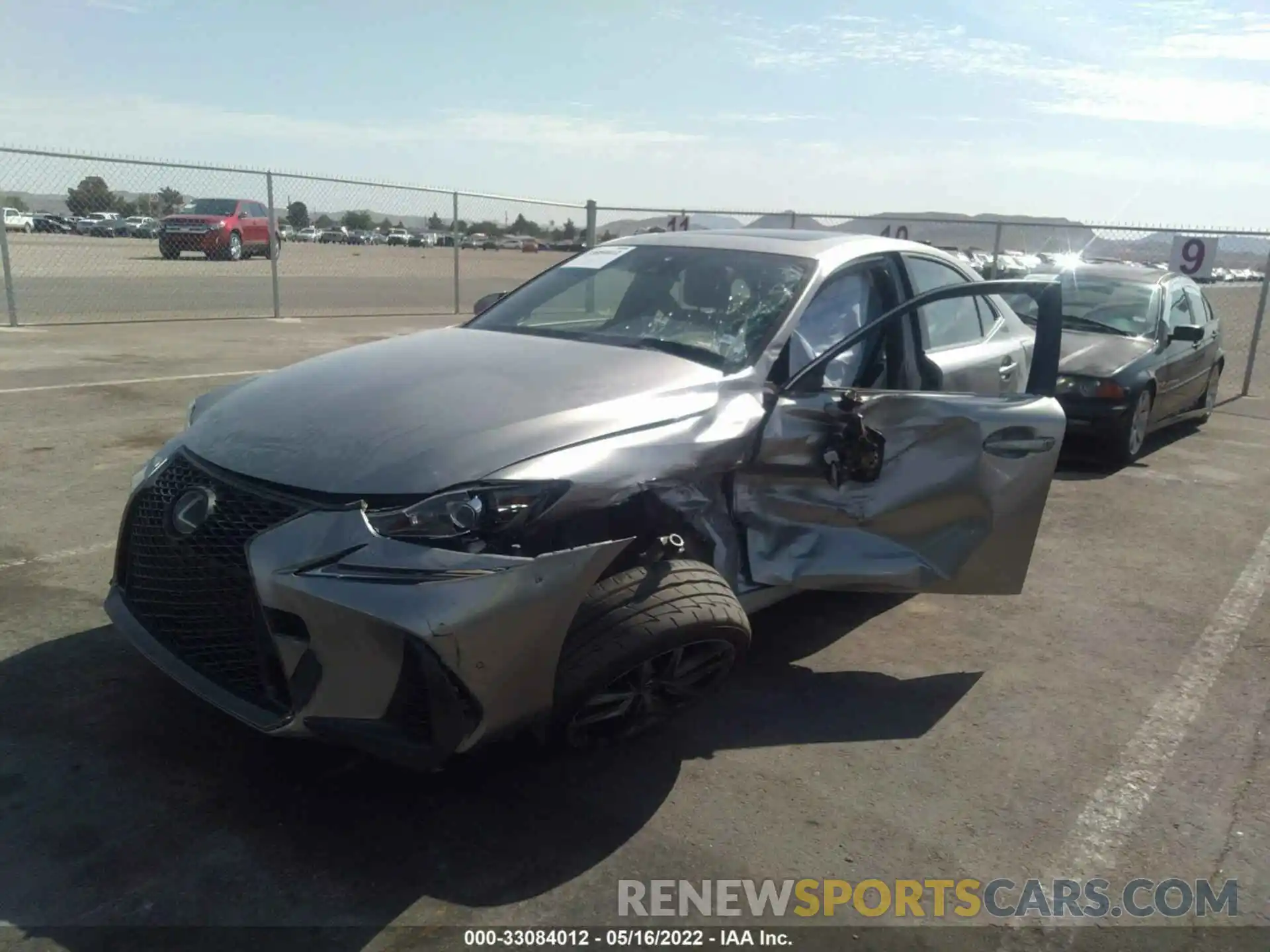 2 Photograph of a damaged car JTHBA1D25K5098499 LEXUS IS 2019