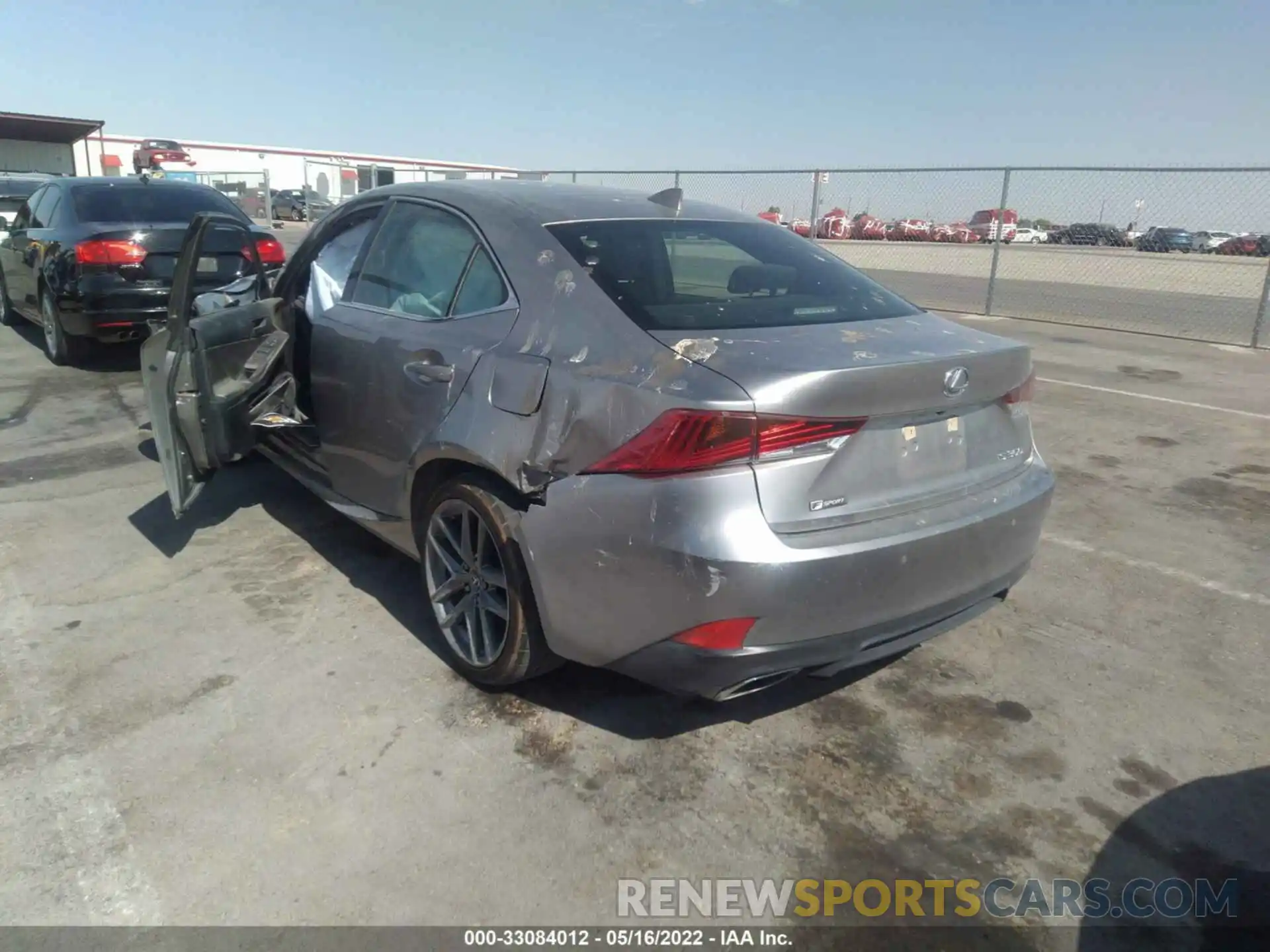 3 Photograph of a damaged car JTHBA1D25K5098499 LEXUS IS 2019