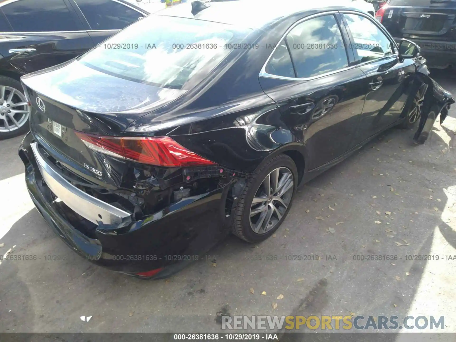 4 Photograph of a damaged car JTHBA1D25K5098664 LEXUS IS 2019