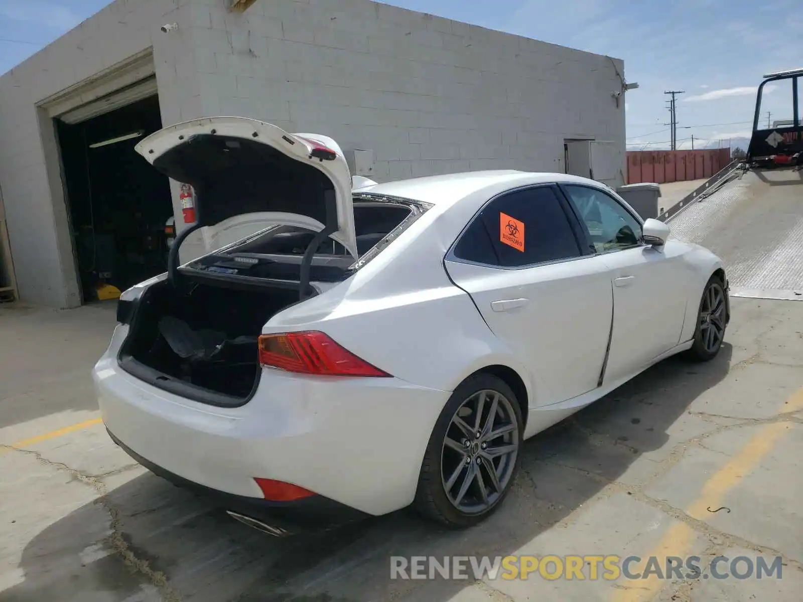 4 Photograph of a damaged car JTHBA1D25K5099569 LEXUS IS 2019