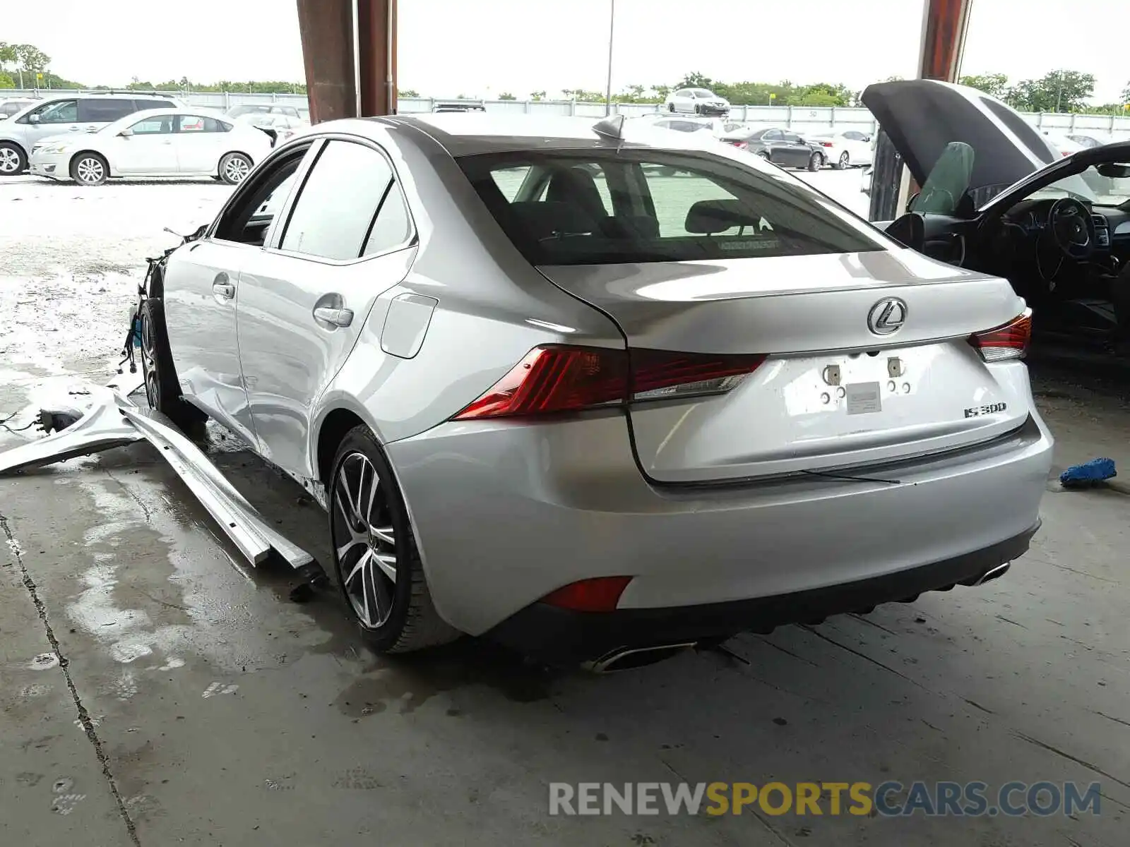 3 Photograph of a damaged car JTHBA1D26K5084367 LEXUS IS 2019