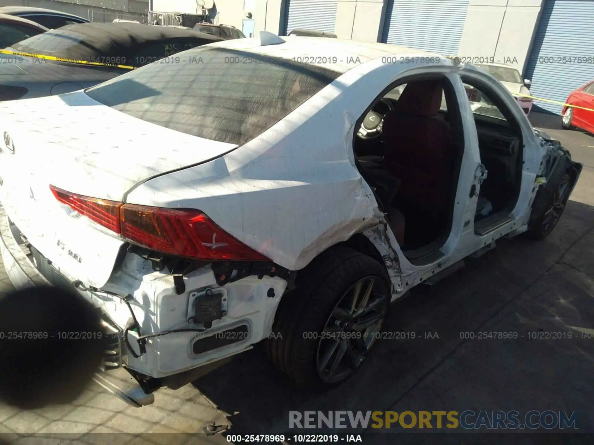 4 Photograph of a damaged car JTHBA1D26K5084577 LEXUS IS 2019