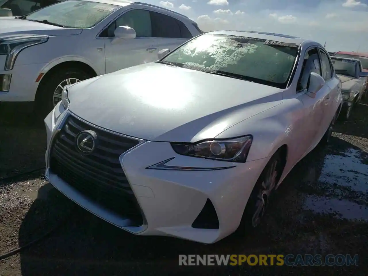 2 Photograph of a damaged car JTHBA1D26K5086135 LEXUS IS 2019