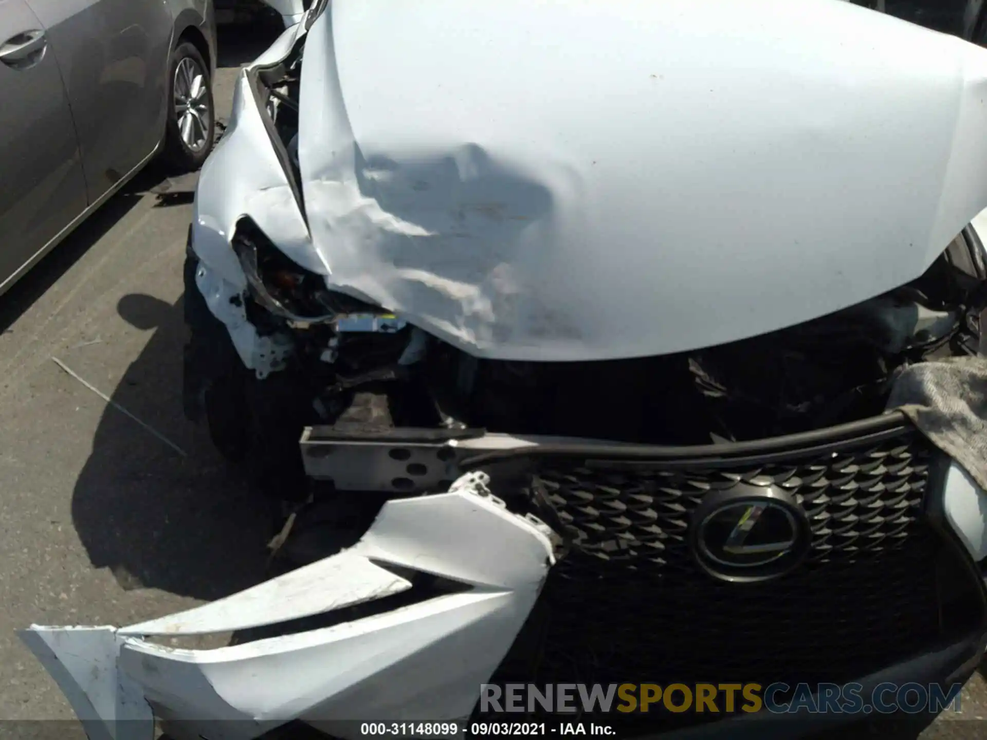 6 Photograph of a damaged car JTHBA1D26K5086393 LEXUS IS 2019