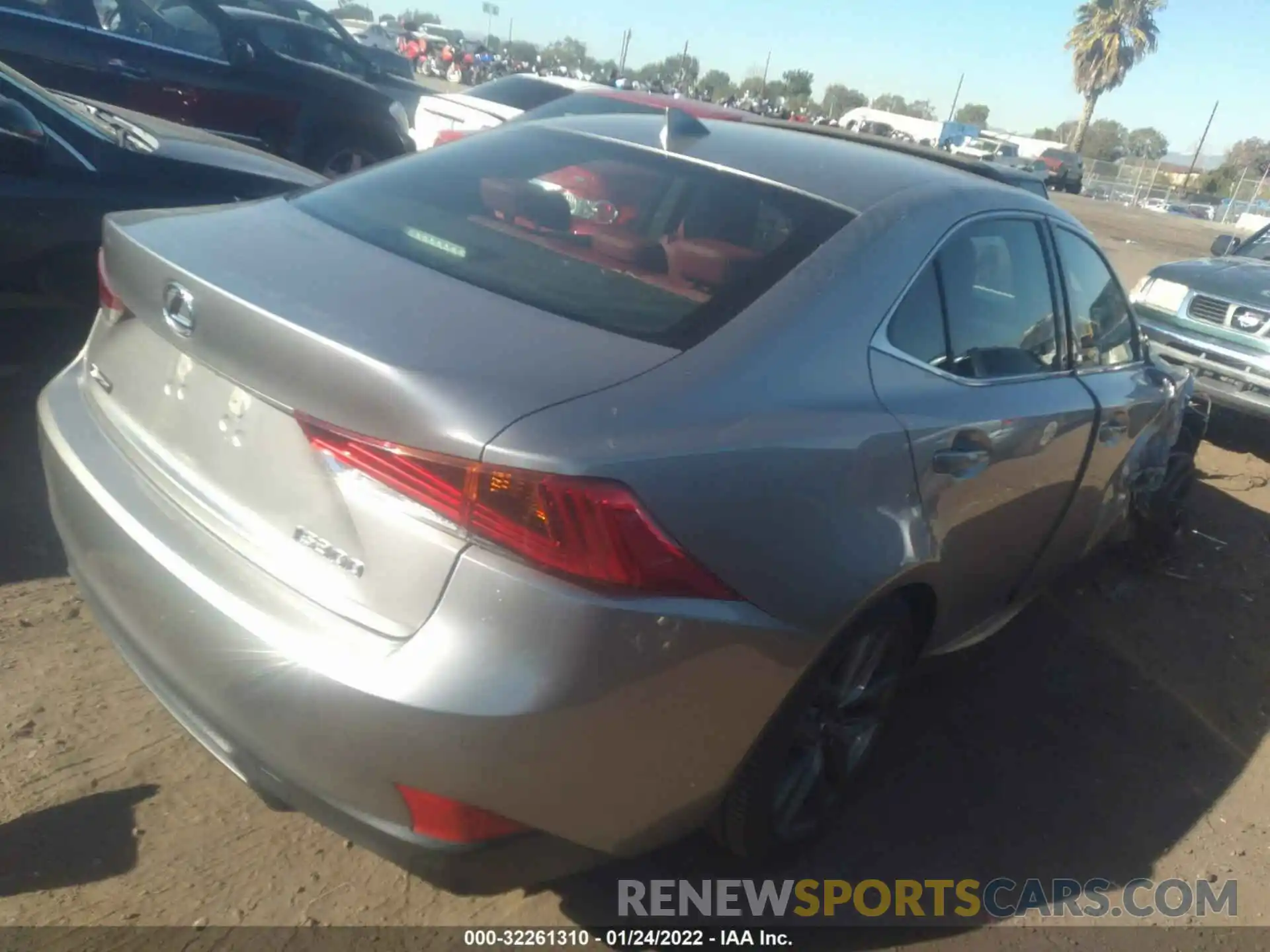 3 Photograph of a damaged car JTHBA1D26K5087298 LEXUS IS 2019