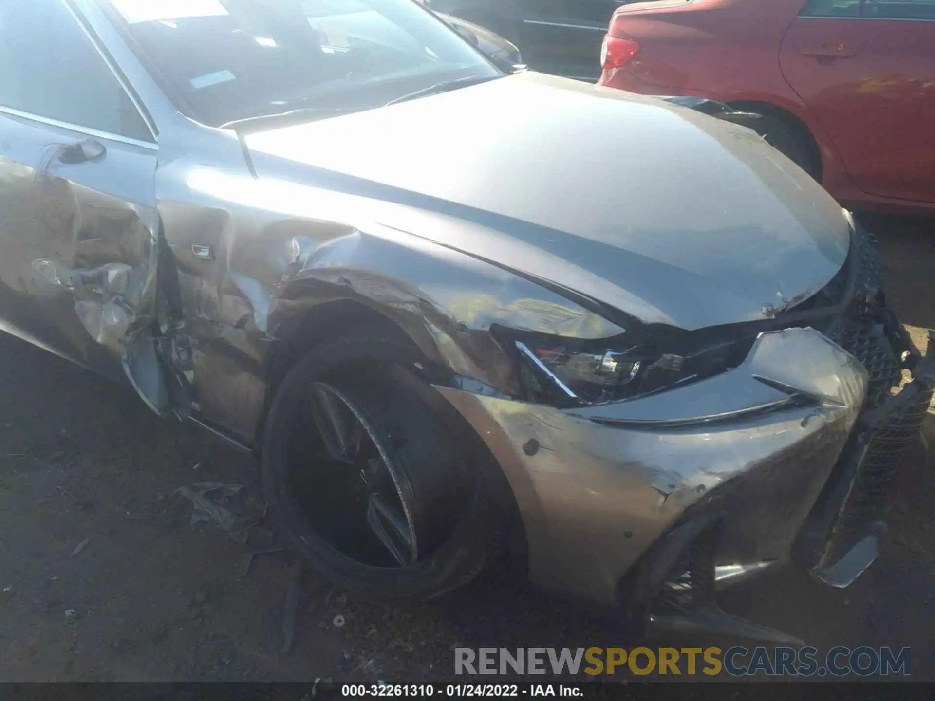 5 Photograph of a damaged car JTHBA1D26K5087298 LEXUS IS 2019