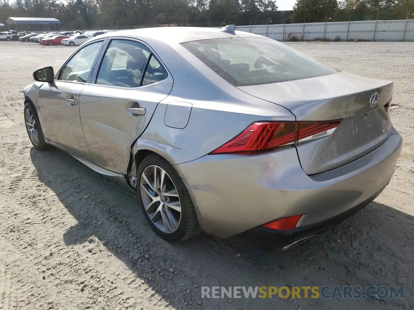 3 Photograph of a damaged car JTHBA1D26K5088516 LEXUS IS 2019