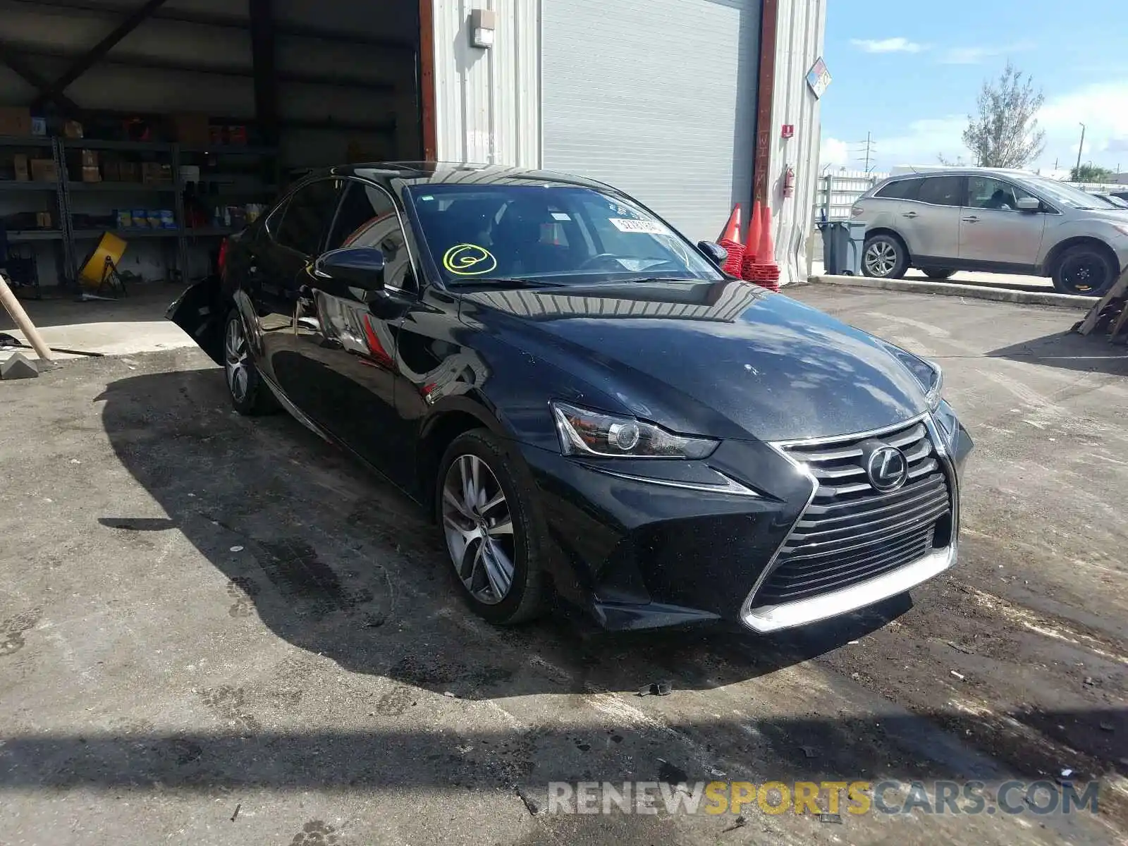 1 Photograph of a damaged car JTHBA1D26K5089181 LEXUS IS 2019