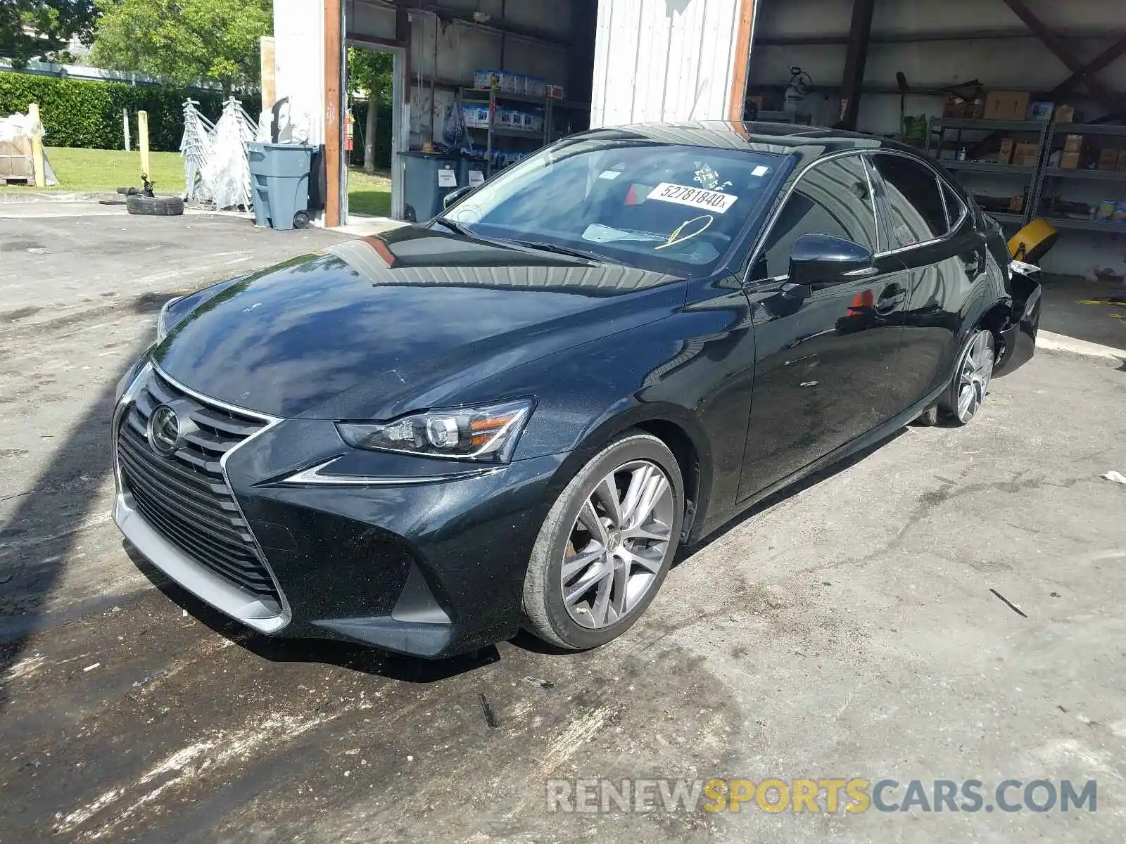 2 Photograph of a damaged car JTHBA1D26K5089181 LEXUS IS 2019