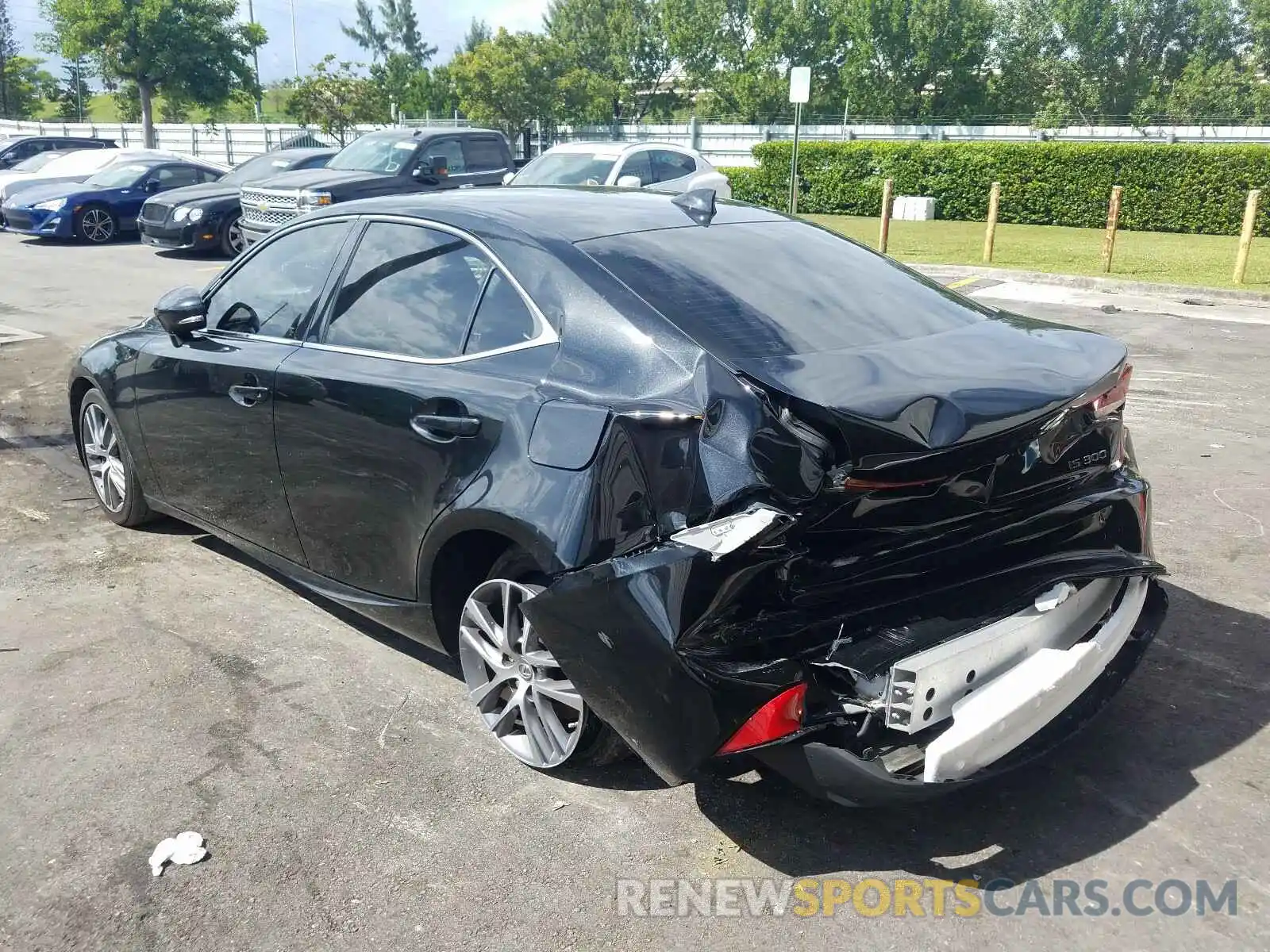 3 Photograph of a damaged car JTHBA1D26K5089181 LEXUS IS 2019