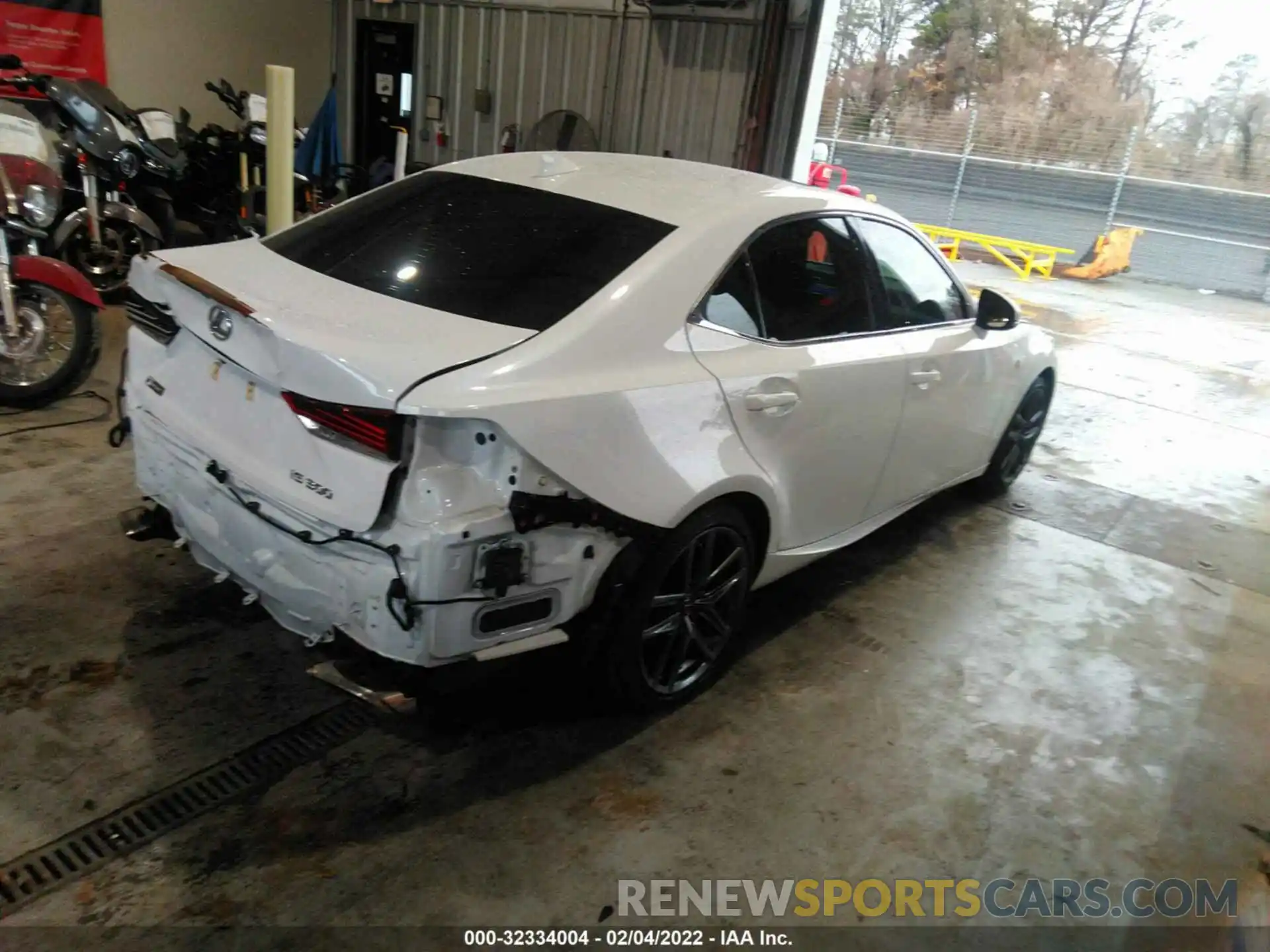 4 Photograph of a damaged car JTHBA1D26K5090153 LEXUS IS 2019