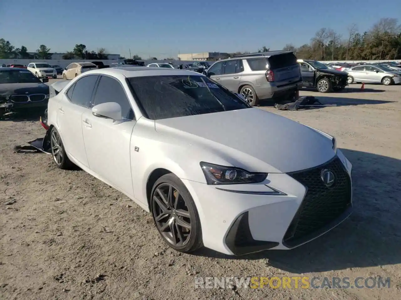 1 Фотография поврежденного автомобиля JTHBA1D26K5091870 LEXUS IS 2019