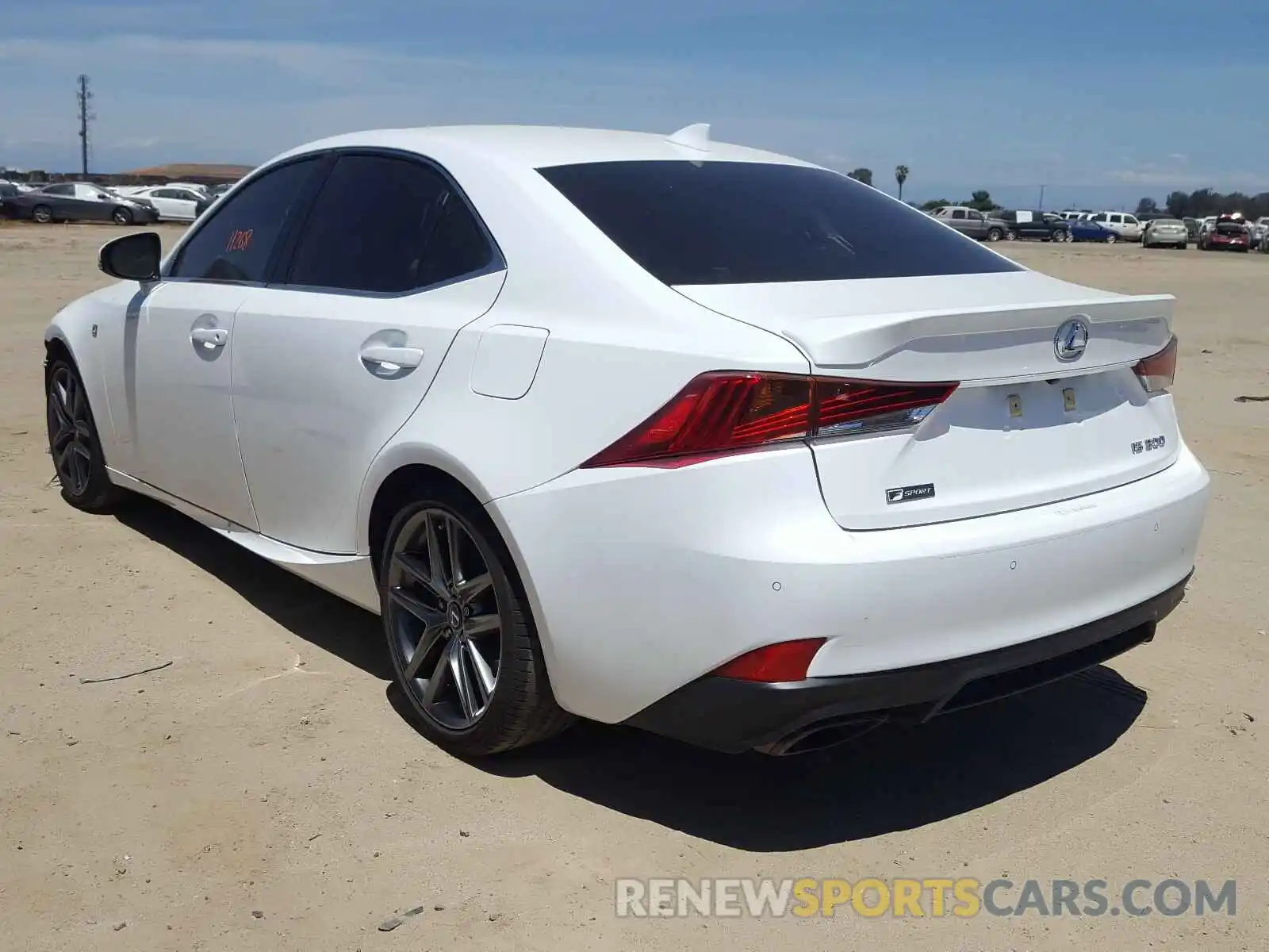 3 Photograph of a damaged car JTHBA1D26K5091917 LEXUS IS 2019