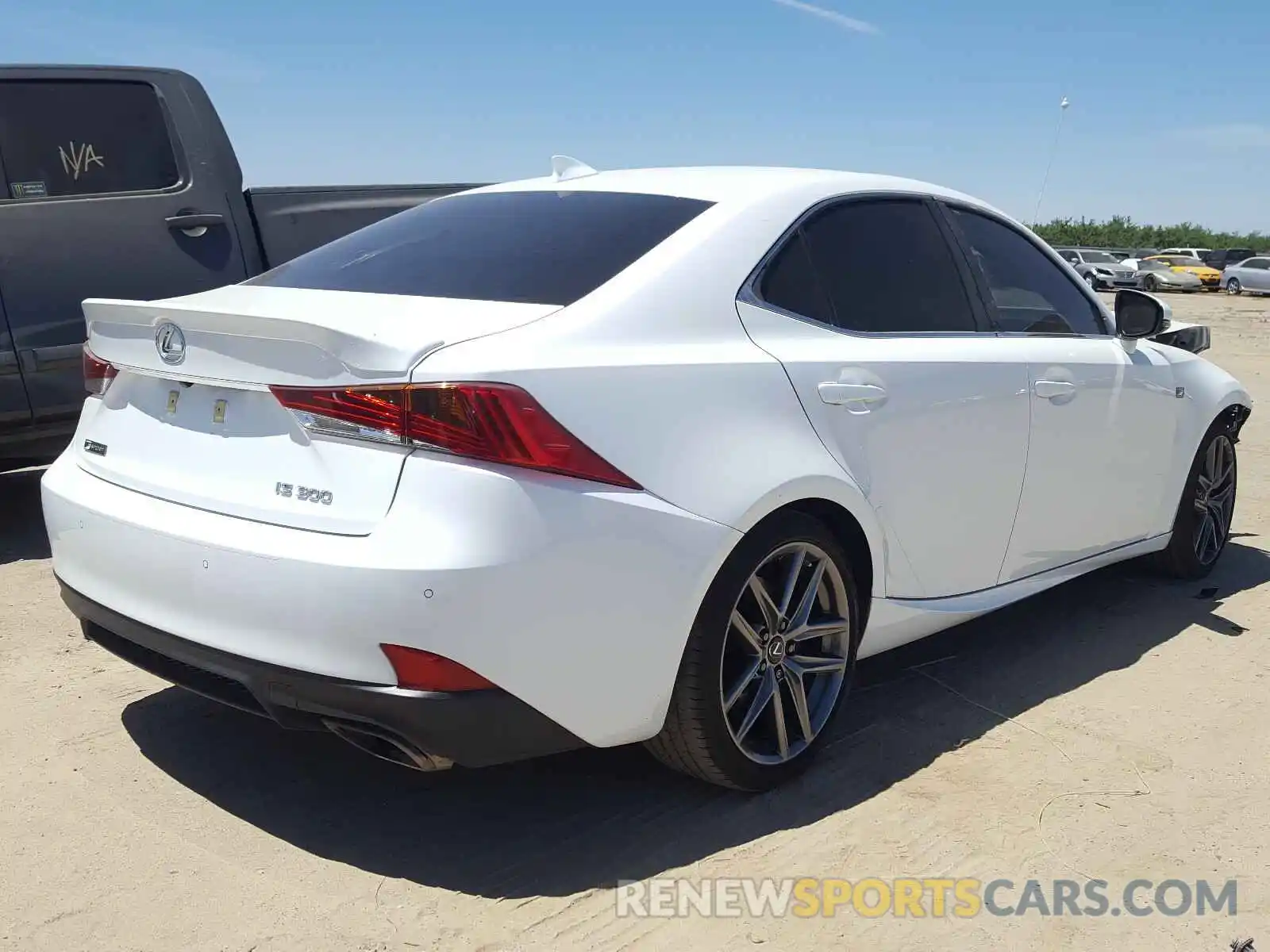 4 Photograph of a damaged car JTHBA1D26K5091917 LEXUS IS 2019