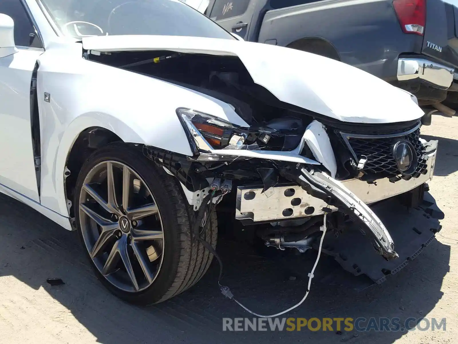 9 Photograph of a damaged car JTHBA1D26K5091917 LEXUS IS 2019