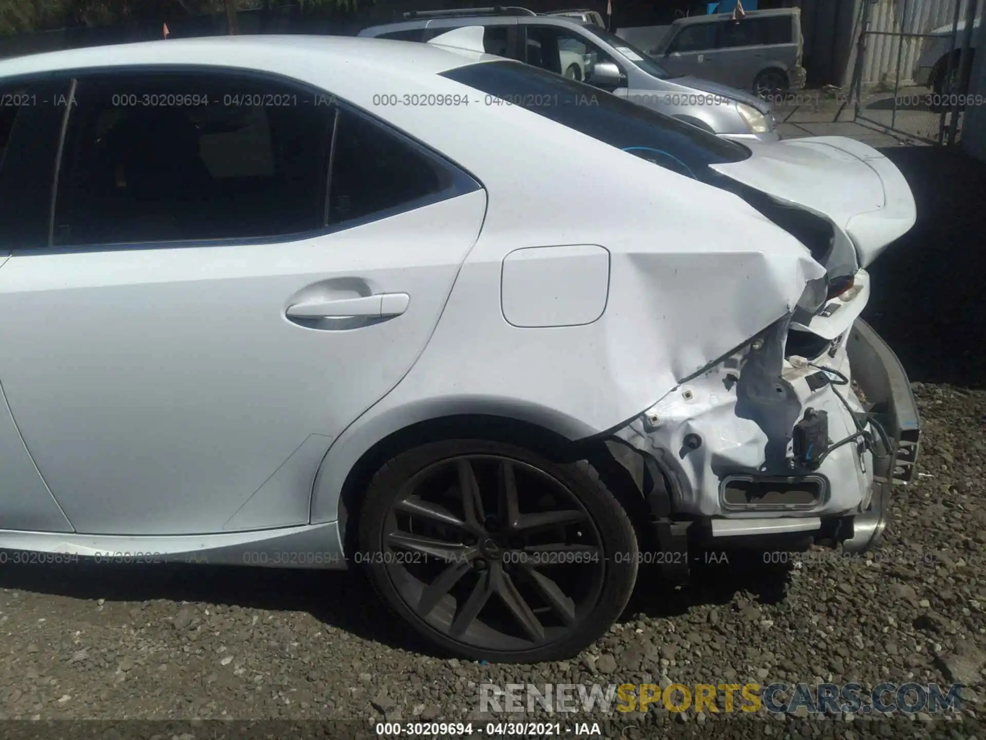 6 Photograph of a damaged car JTHBA1D26K5092047 LEXUS IS 2019