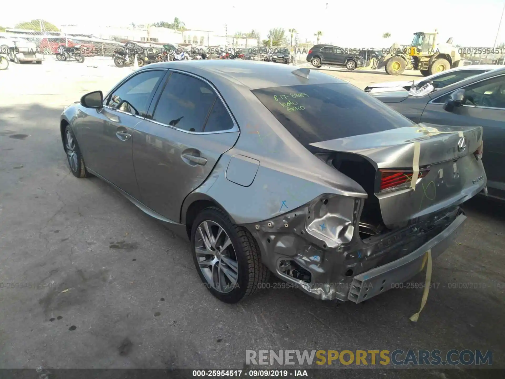 6 Photograph of a damaged car JTHBA1D26K5092632 LEXUS IS 2019