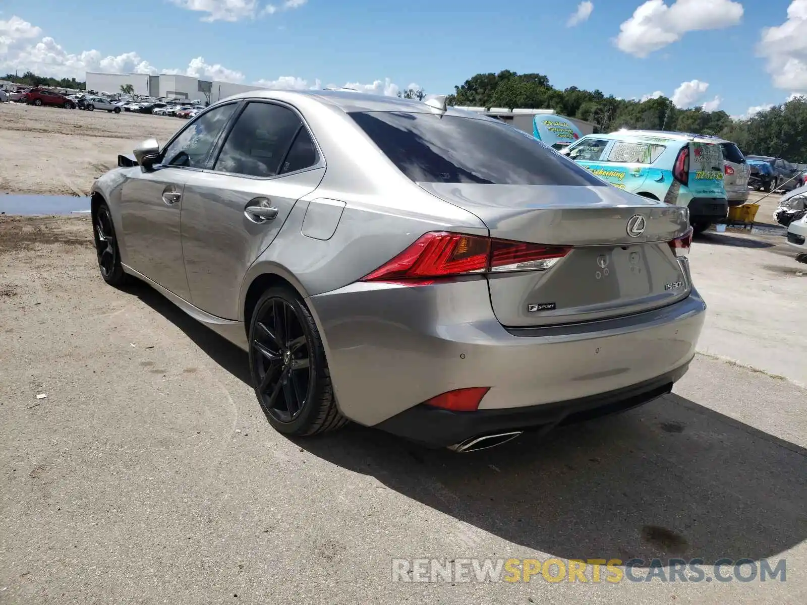 3 Фотография поврежденного автомобиля JTHBA1D26K5092811 LEXUS IS 2019