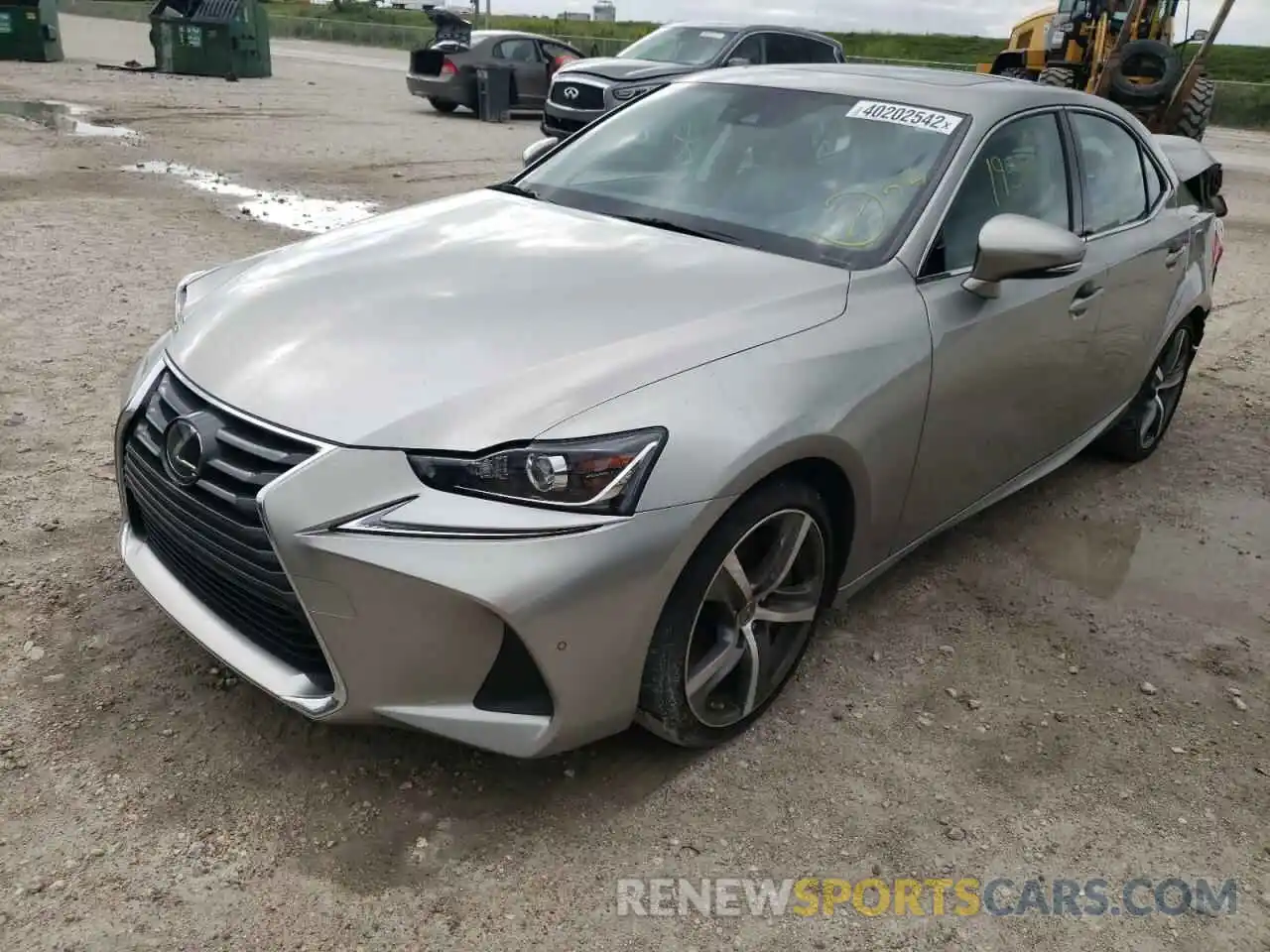 2 Фотография поврежденного автомобиля JTHBA1D26K5092999 LEXUS IS 2019