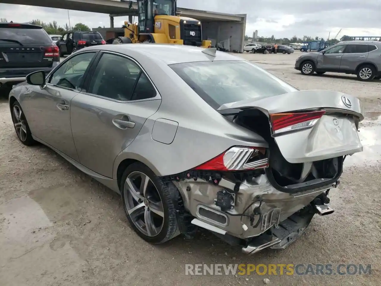 3 Photograph of a damaged car JTHBA1D26K5092999 LEXUS IS 2019