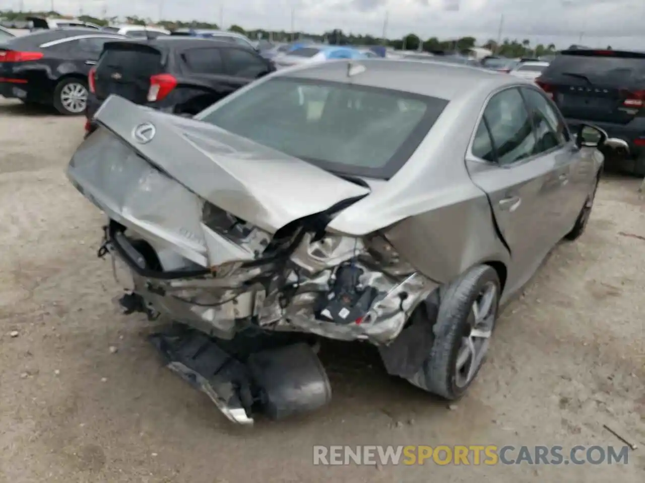 4 Photograph of a damaged car JTHBA1D26K5092999 LEXUS IS 2019