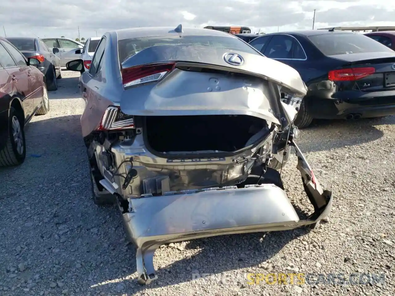 9 Photograph of a damaged car JTHBA1D26K5092999 LEXUS IS 2019