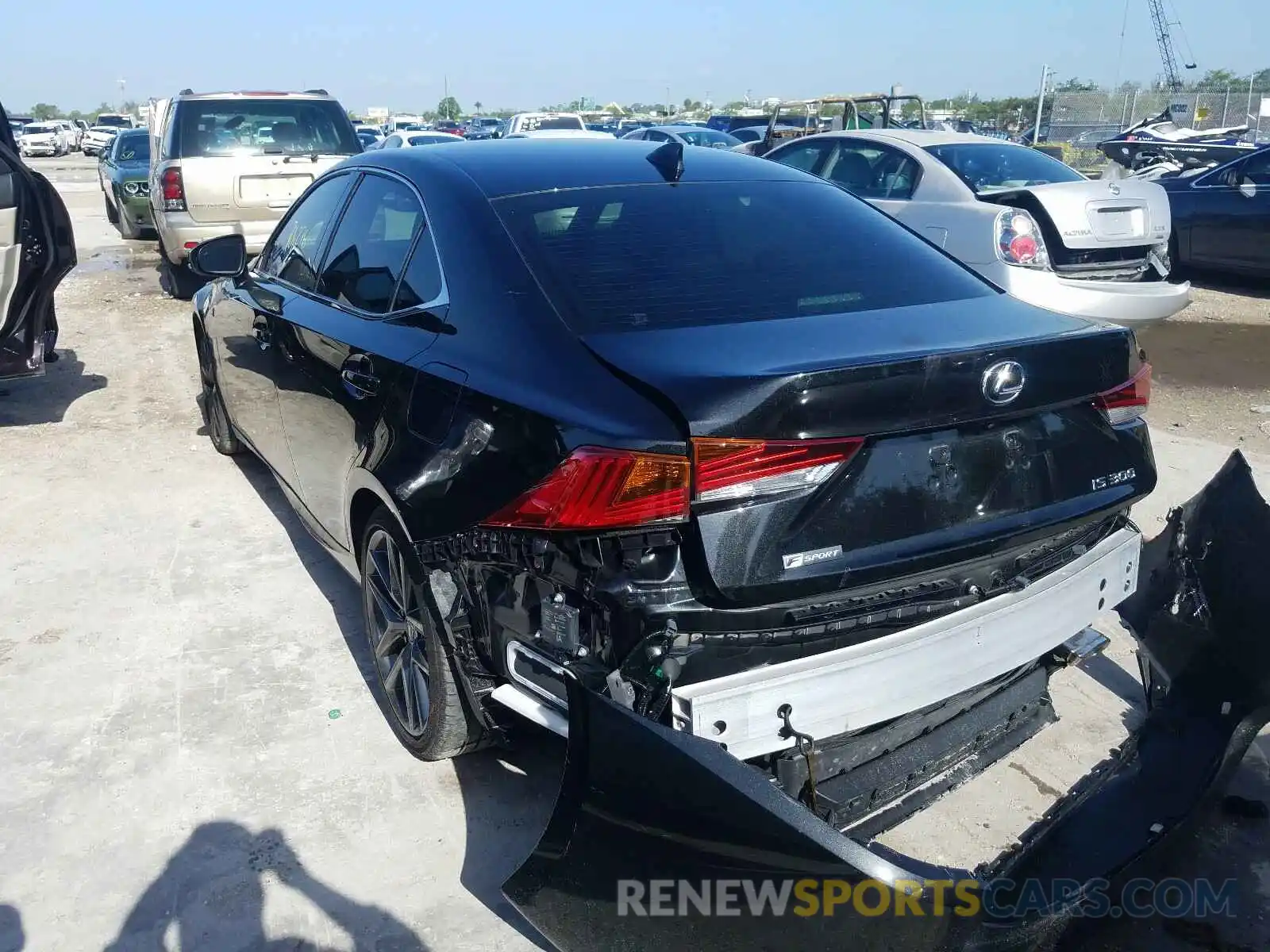 3 Photograph of a damaged car JTHBA1D26K5093117 LEXUS IS 2019