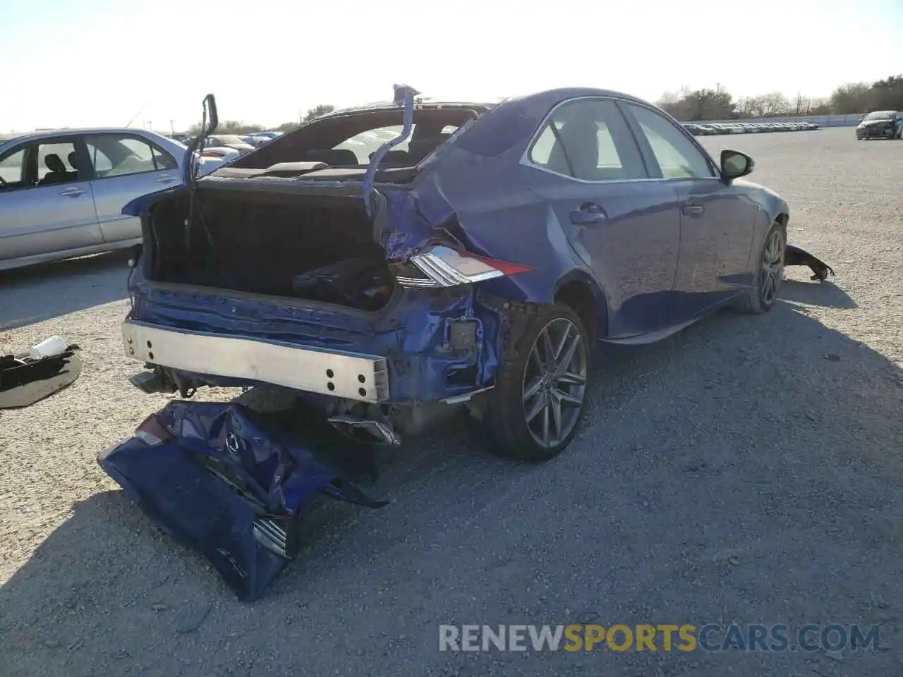 4 Photograph of a damaged car JTHBA1D26K5094011 LEXUS IS 2019