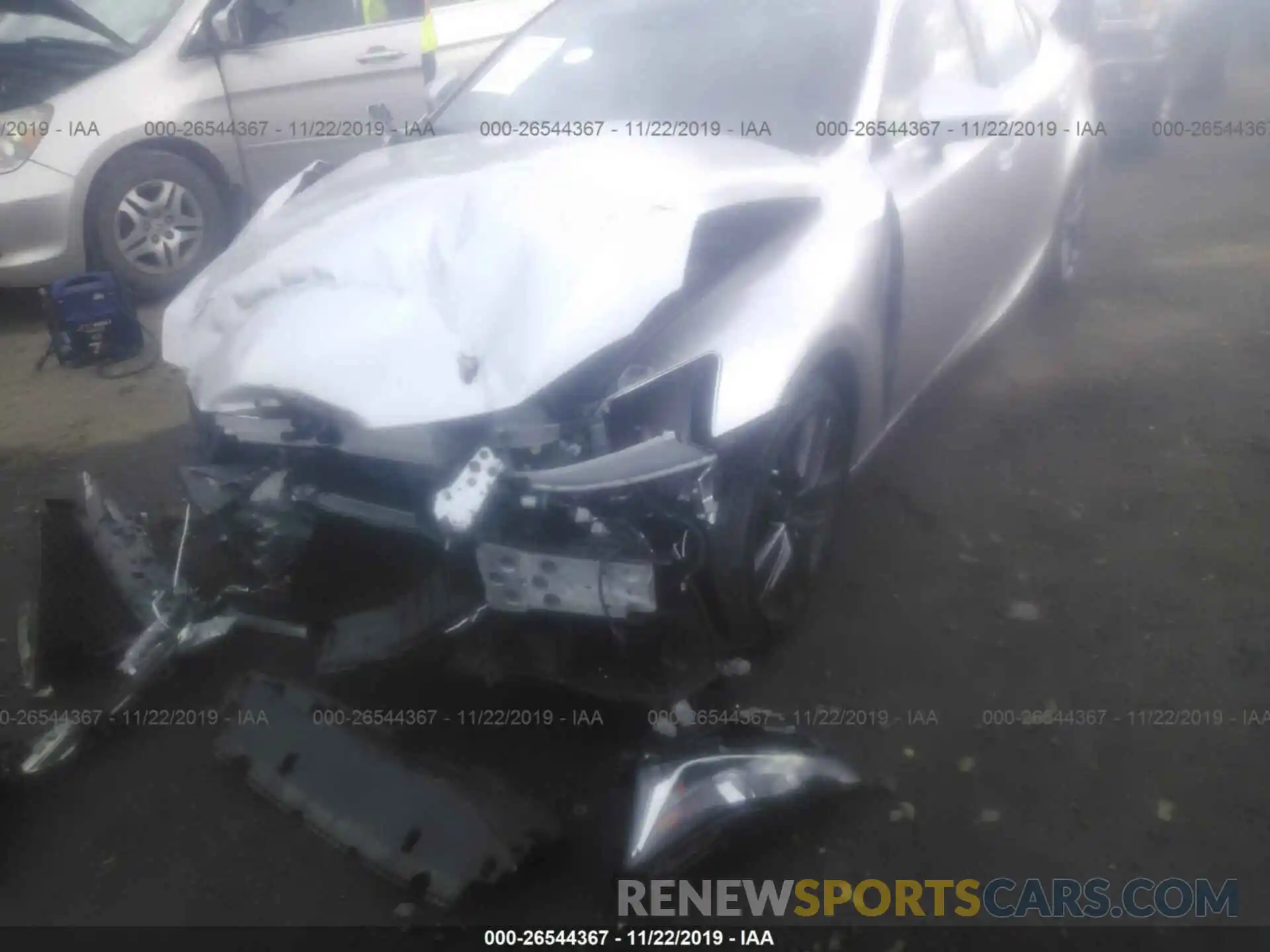 2 Photograph of a damaged car JTHBA1D26K5094994 LEXUS IS 2019