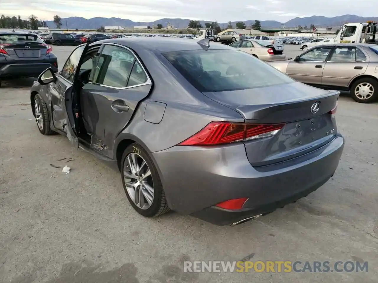 3 Photograph of a damaged car JTHBA1D26K5095384 LEXUS IS 2019