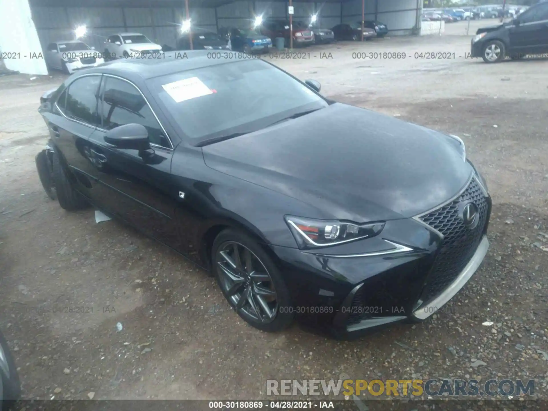 1 Фотография поврежденного автомобиля JTHBA1D26K5096888 LEXUS IS 2019