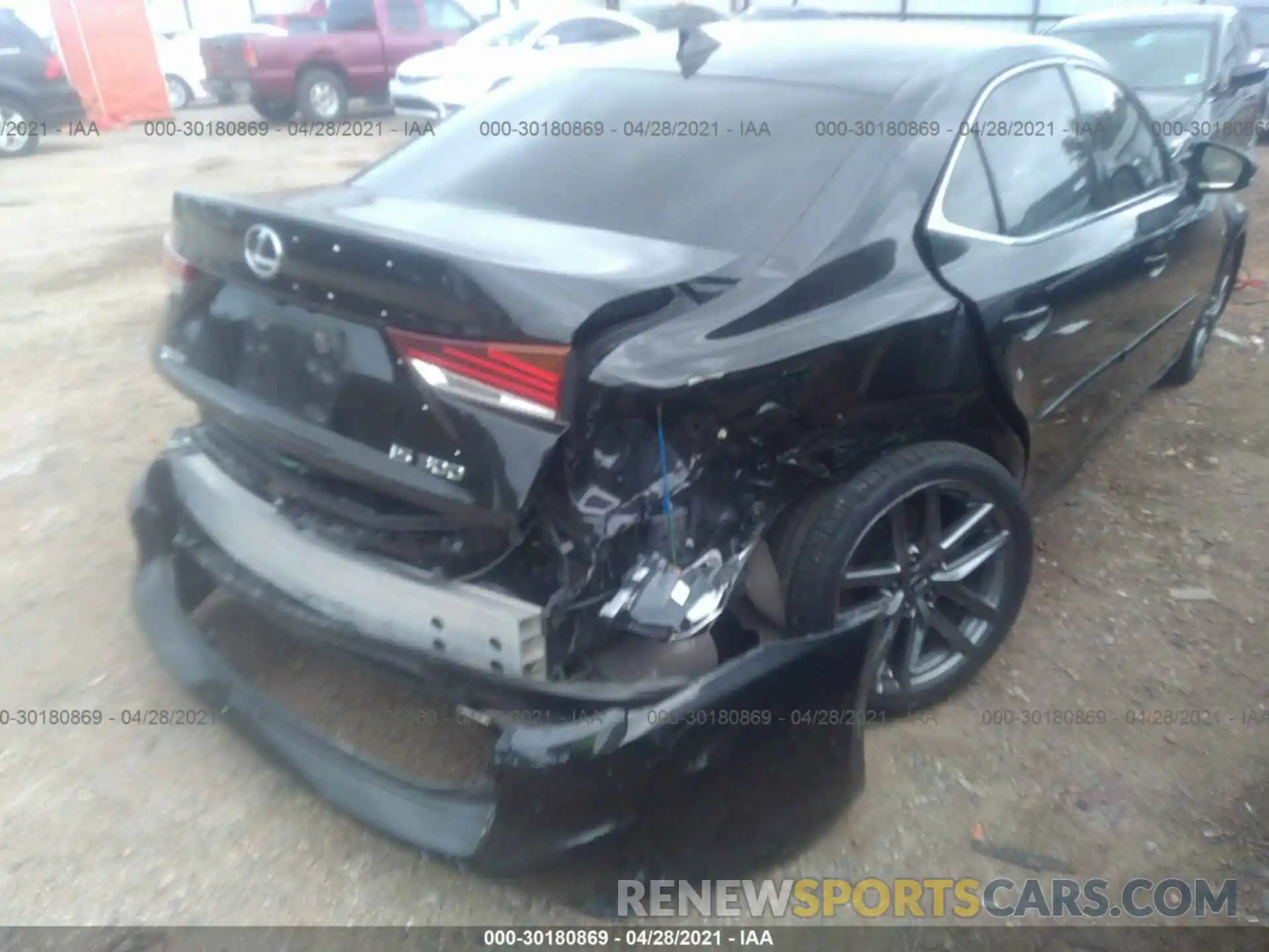 6 Photograph of a damaged car JTHBA1D26K5096888 LEXUS IS 2019