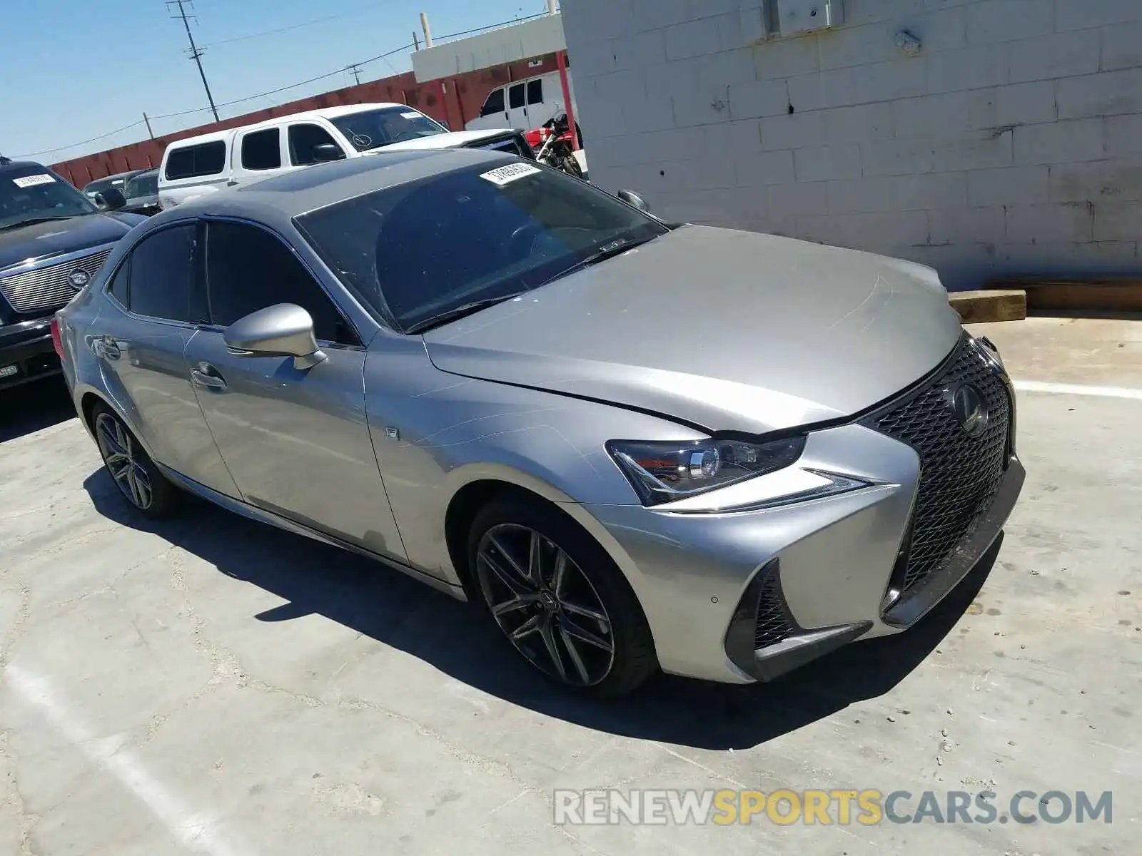 1 Photograph of a damaged car JTHBA1D26K5097331 LEXUS IS 2019