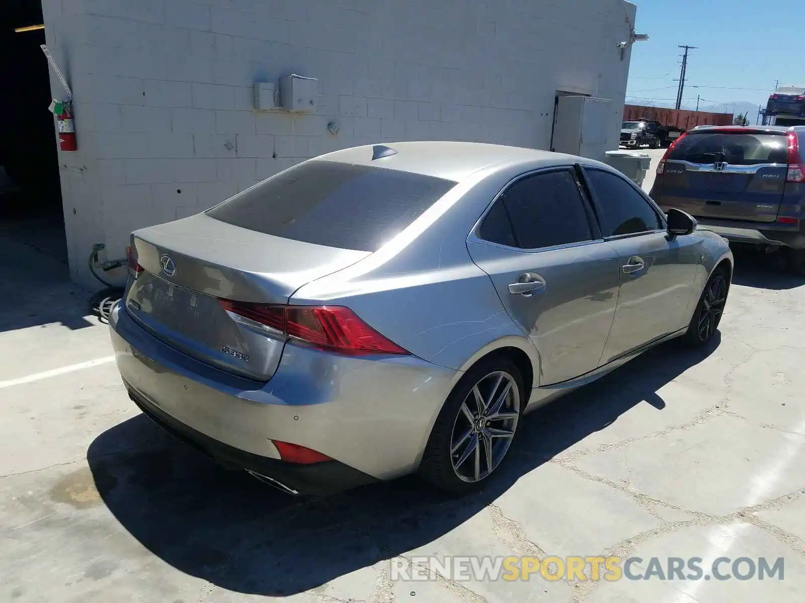 4 Photograph of a damaged car JTHBA1D26K5097331 LEXUS IS 2019