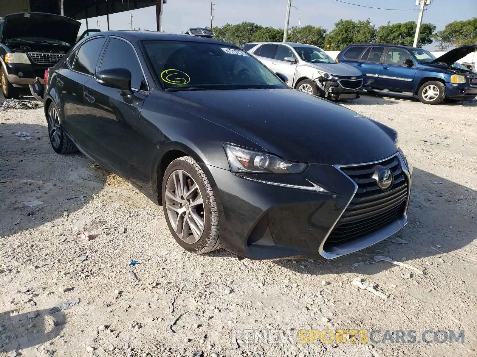 1 Photograph of a damaged car JTHBA1D26K5097751 LEXUS IS 2019