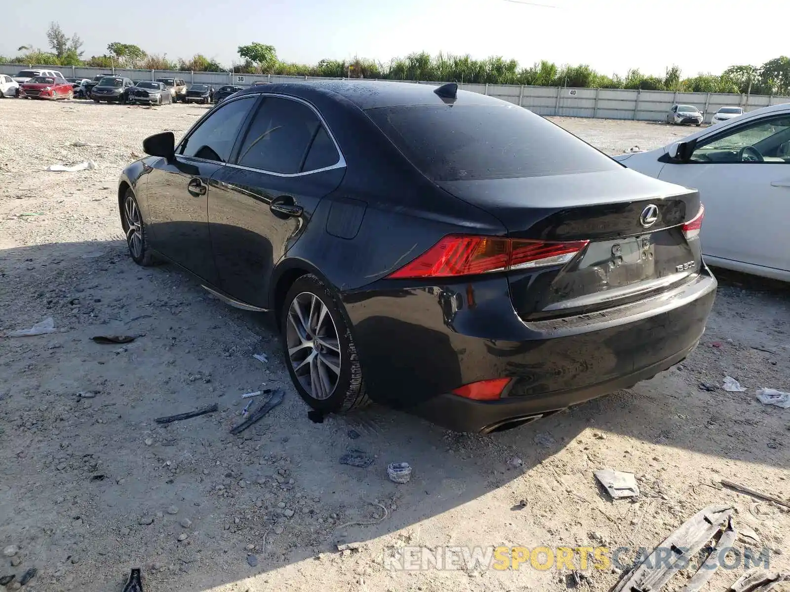 3 Photograph of a damaged car JTHBA1D26K5097751 LEXUS IS 2019