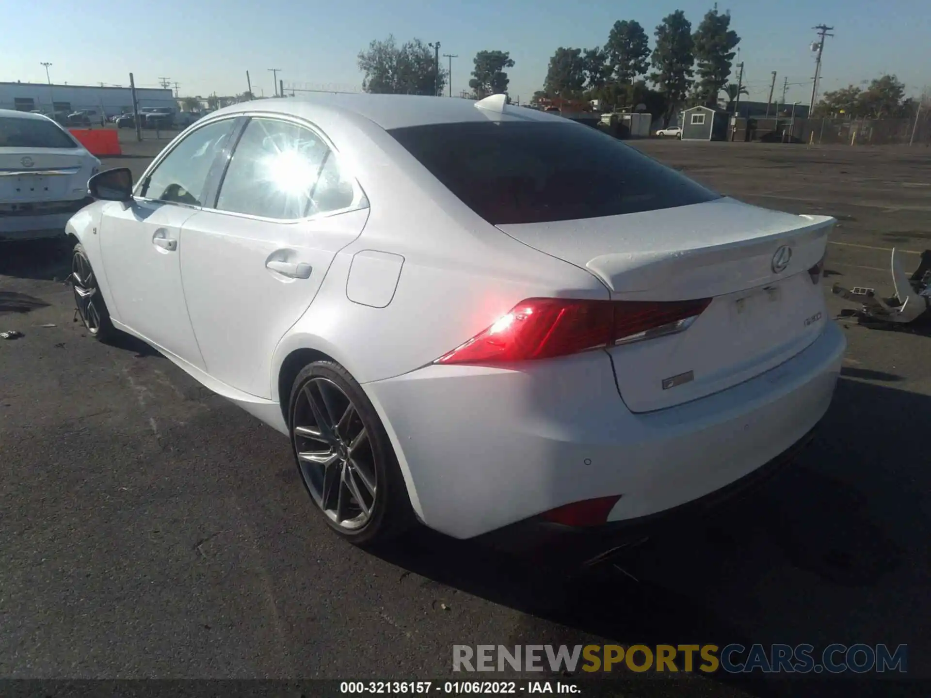 3 Photograph of a damaged car JTHBA1D26K5100194 LEXUS IS 2019