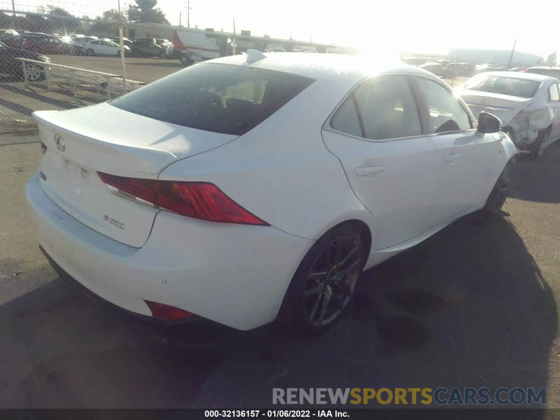 4 Photograph of a damaged car JTHBA1D26K5100194 LEXUS IS 2019