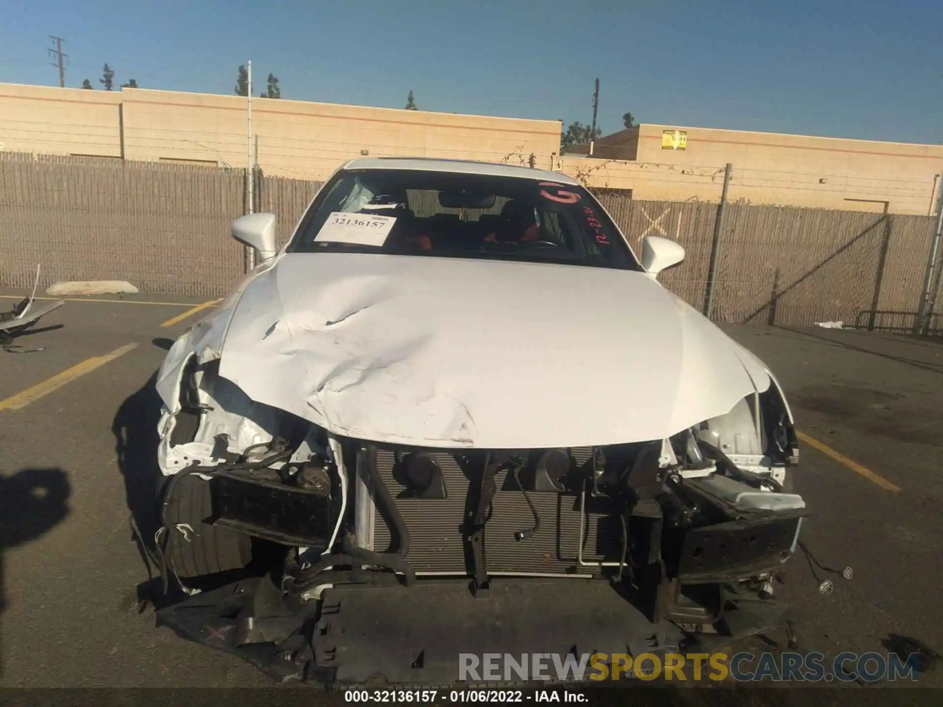 6 Photograph of a damaged car JTHBA1D26K5100194 LEXUS IS 2019