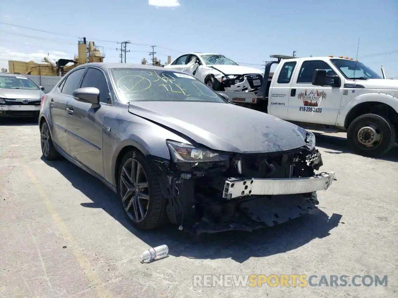 1 Photograph of a damaged car JTHBA1D26K5100289 LEXUS IS 2019