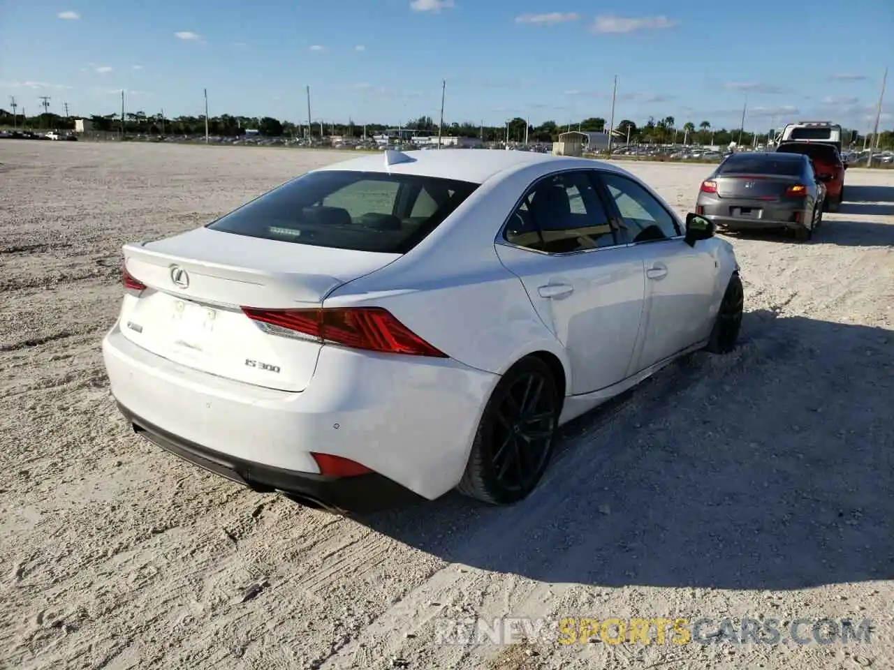 4 Photograph of a damaged car JTHBA1D26K5100454 LEXUS IS 2019