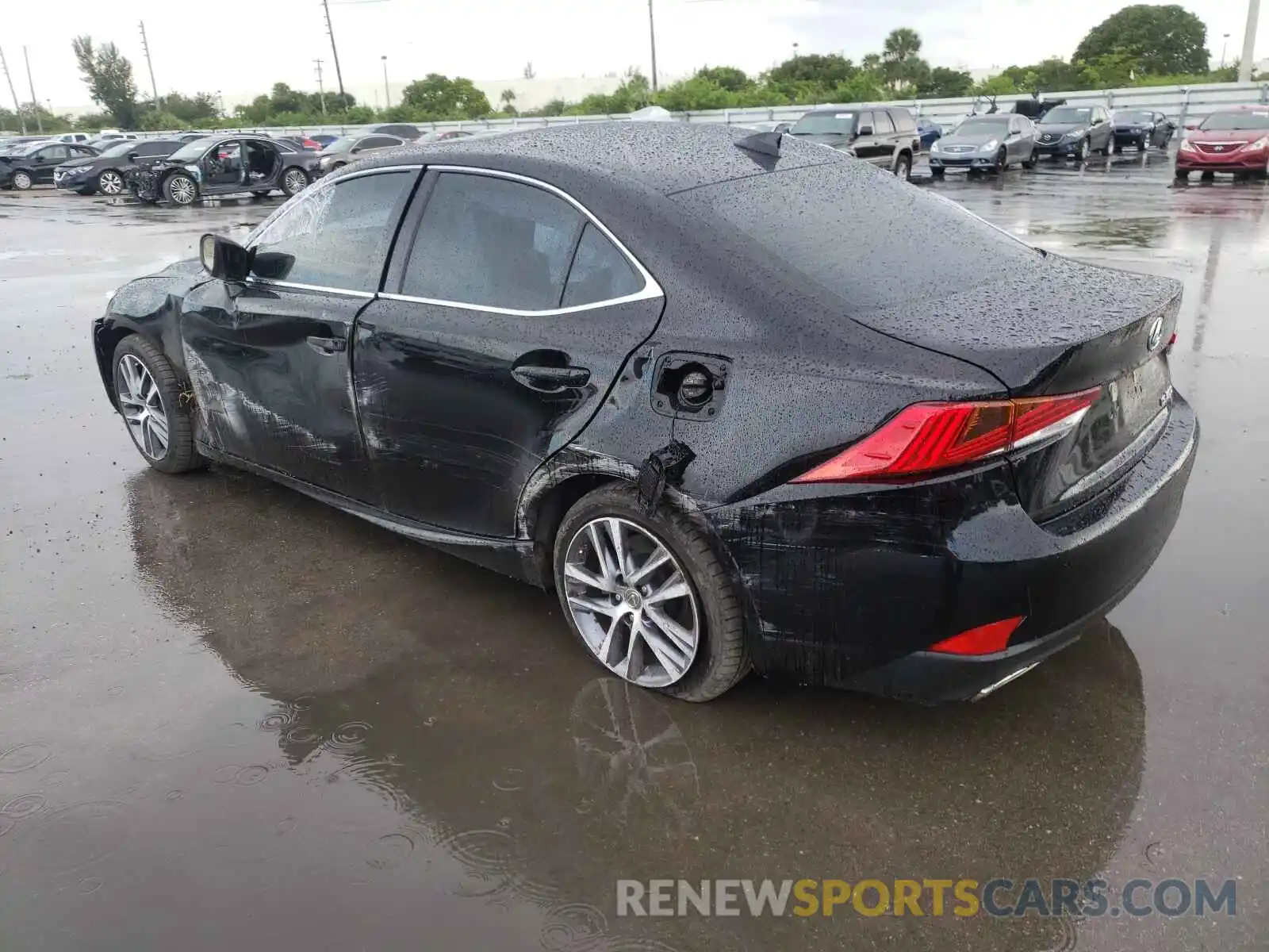 3 Photograph of a damaged car JTHBA1D27K5084068 LEXUS IS 2019