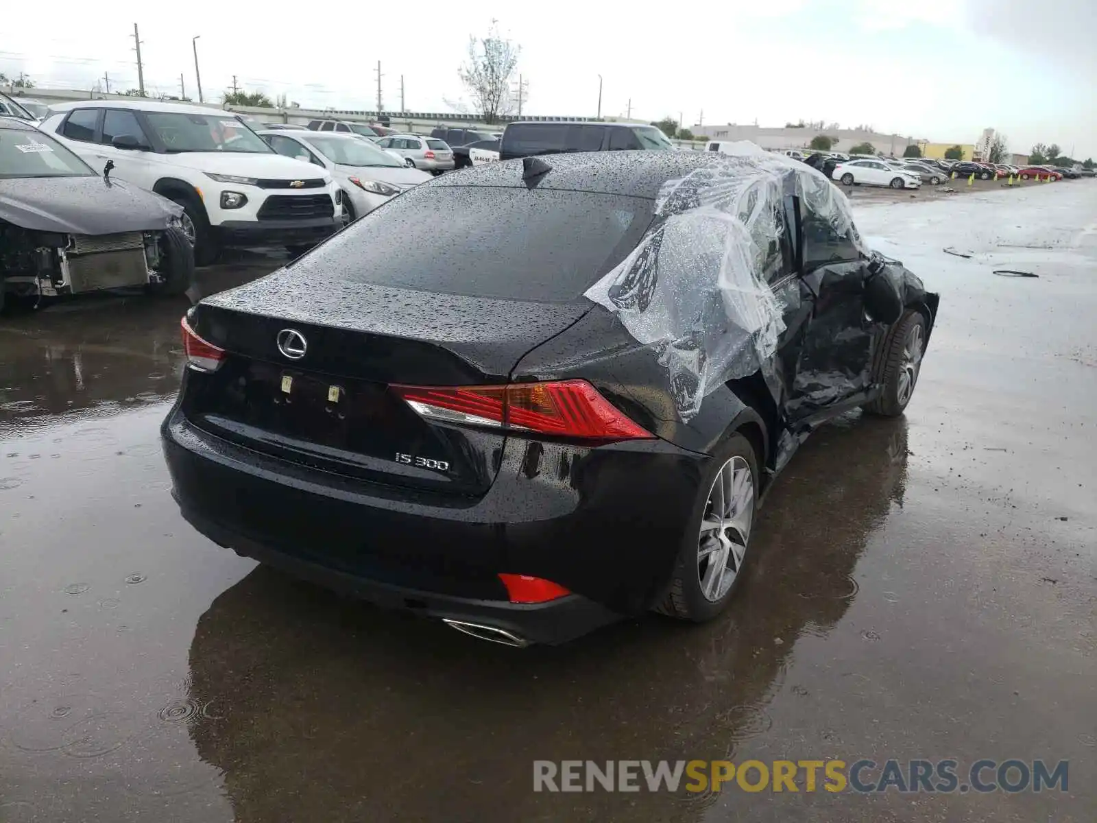 4 Photograph of a damaged car JTHBA1D27K5084068 LEXUS IS 2019