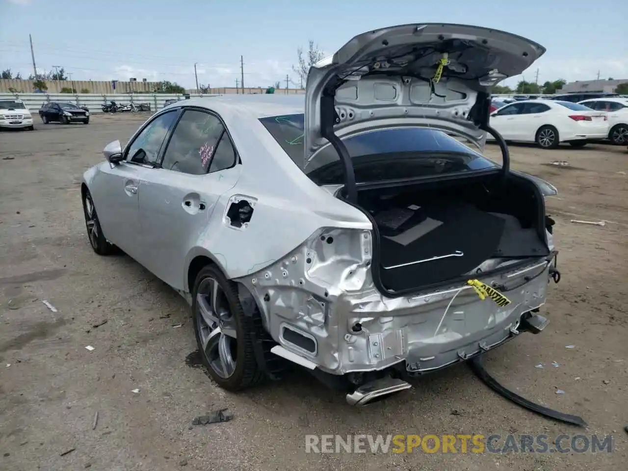 5 Photograph of a damaged car JTHBA1D27K5084572 LEXUS IS 2019