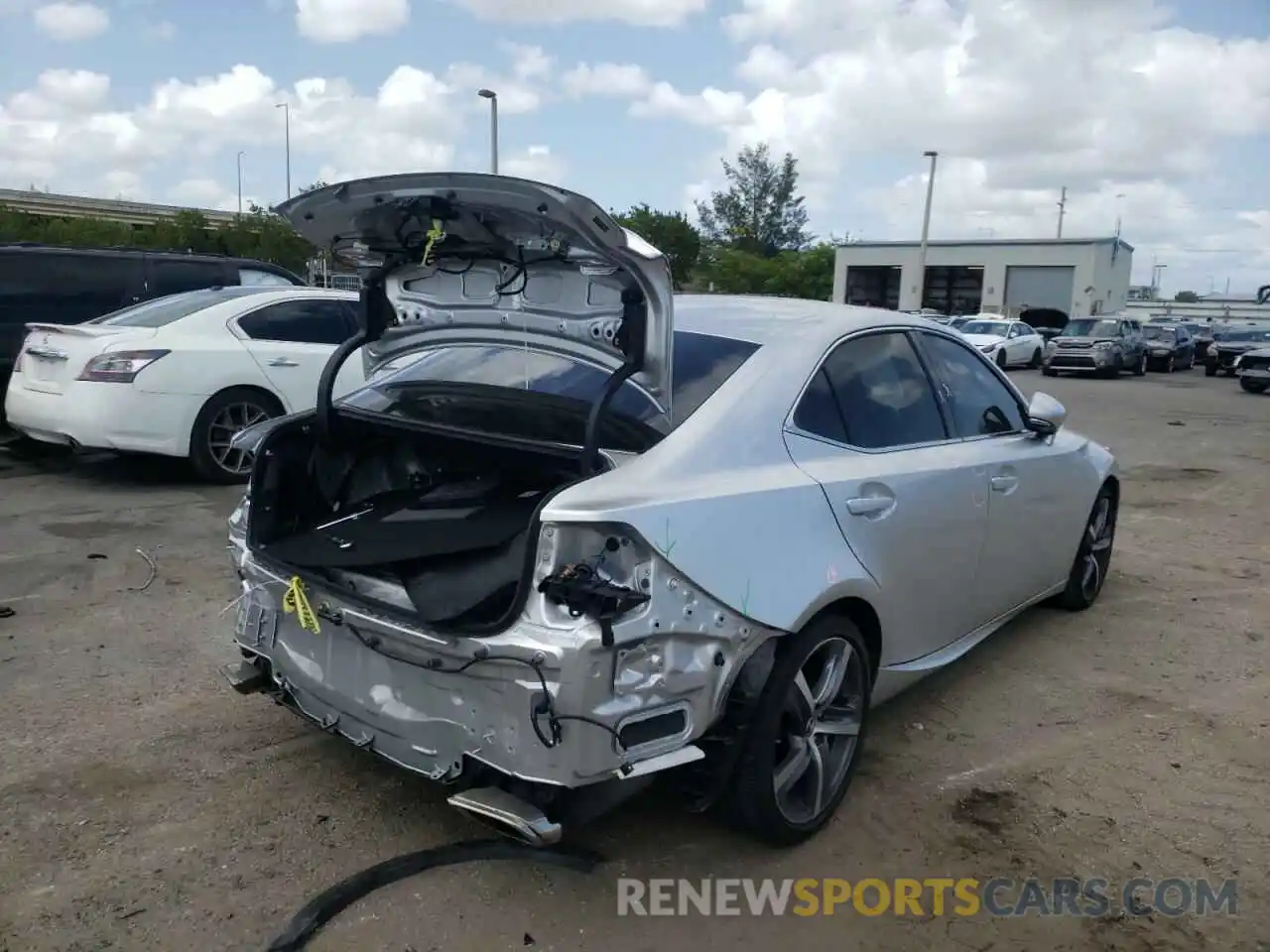 6 Photograph of a damaged car JTHBA1D27K5084572 LEXUS IS 2019