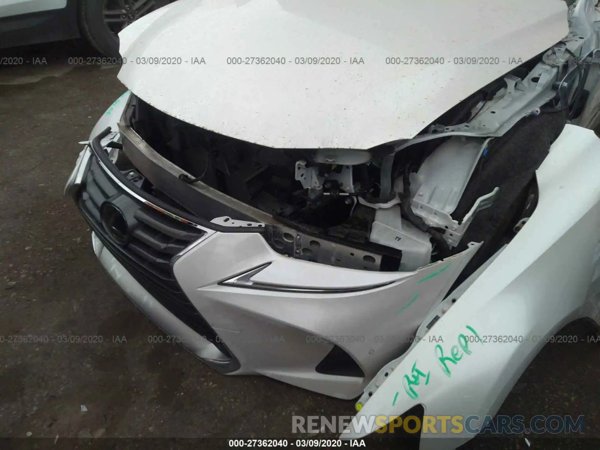 6 Photograph of a damaged car JTHBA1D27K5085382 LEXUS IS 2019