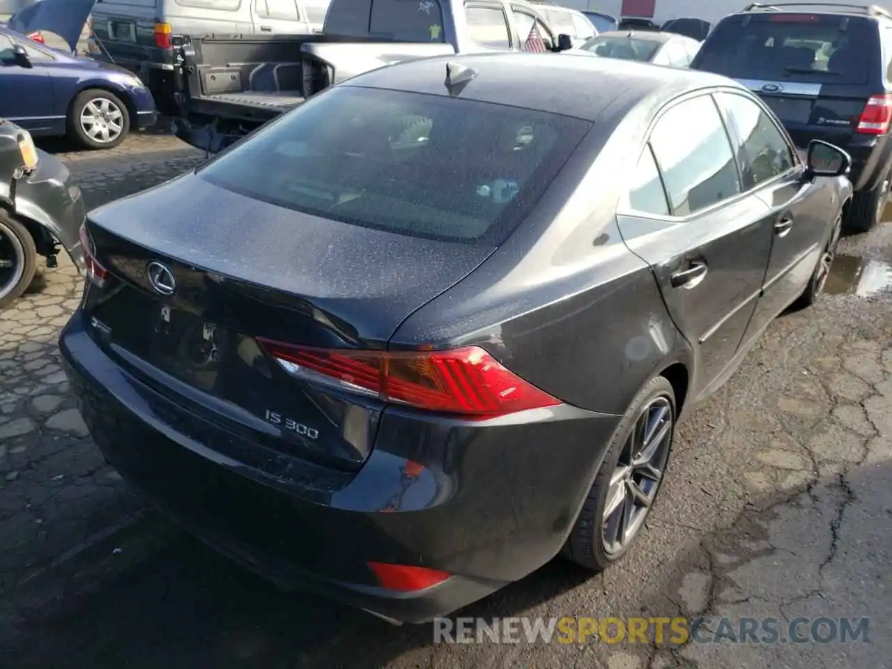 4 Photograph of a damaged car JTHBA1D27K5086970 LEXUS IS 2019