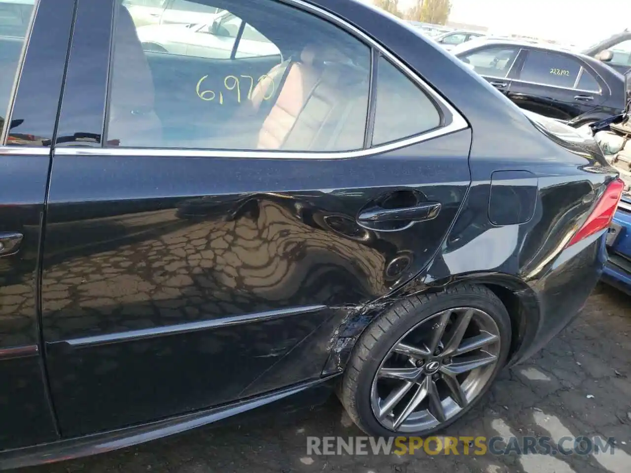 9 Photograph of a damaged car JTHBA1D27K5086970 LEXUS IS 2019