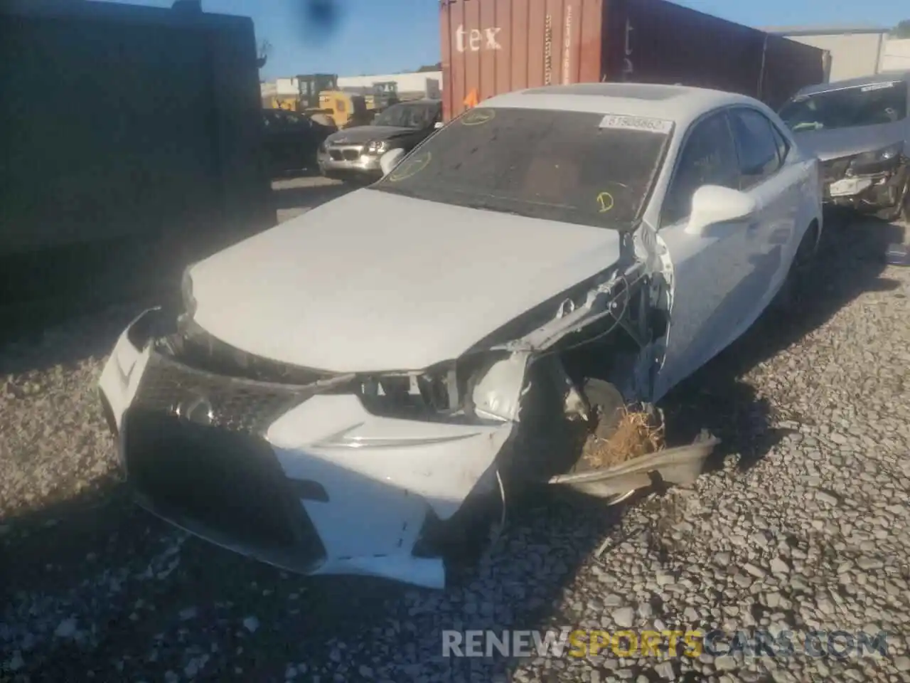 2 Photograph of a damaged car JTHBA1D27K5087133 LEXUS IS 2019