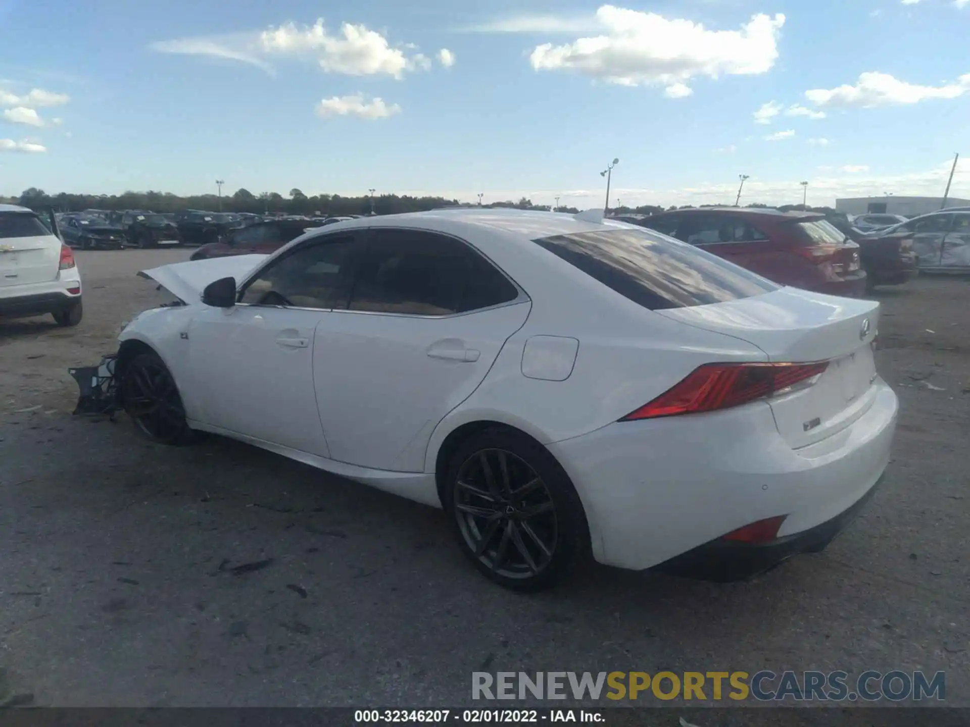 3 Photograph of a damaged car JTHBA1D27K5087245 LEXUS IS 2019